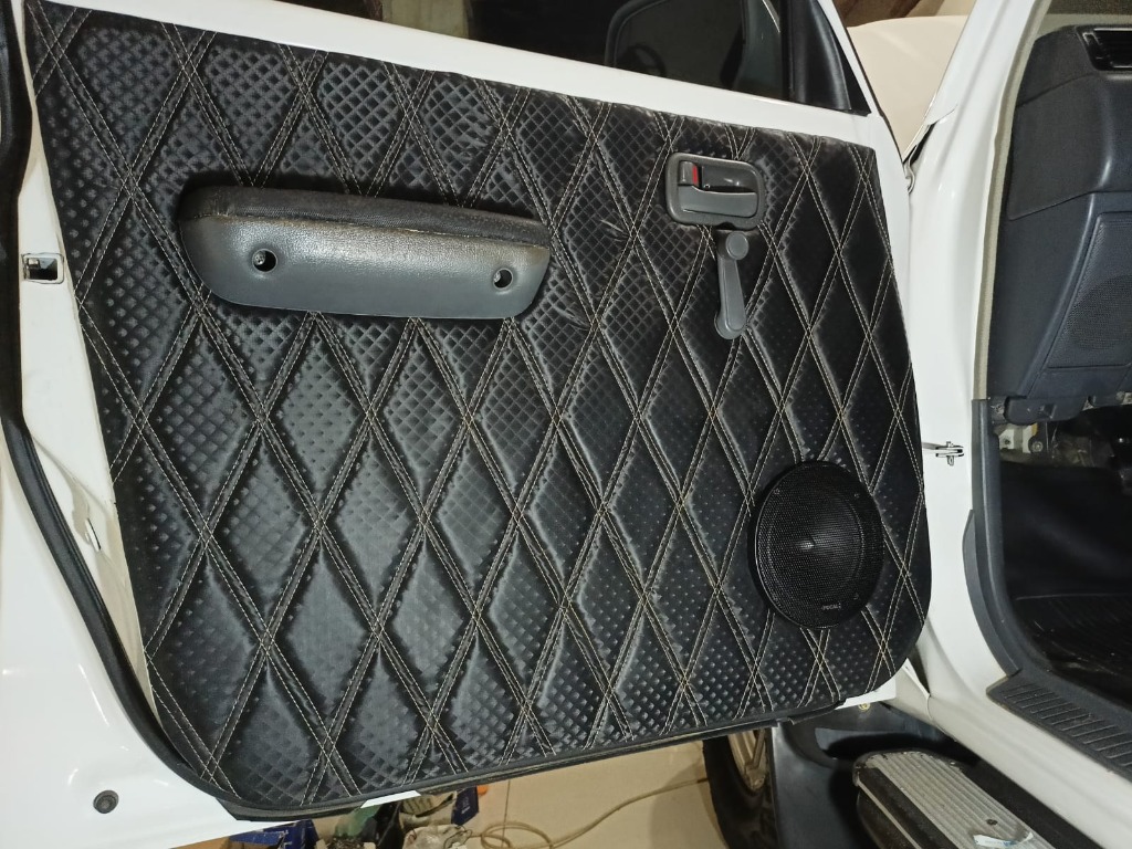 Door Panel Diamond Stitch Focal